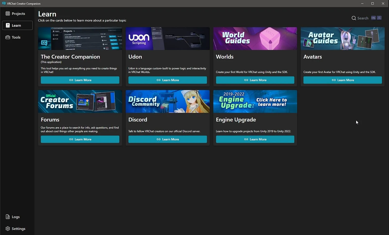 VCC Tutorials and Links