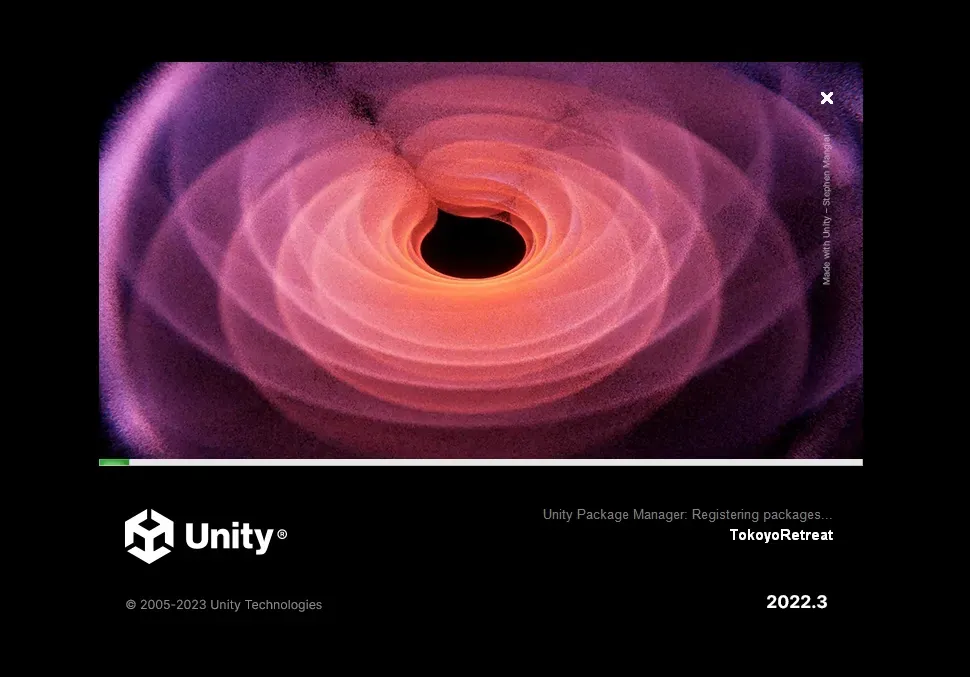 launching Unity… this can take a minute.